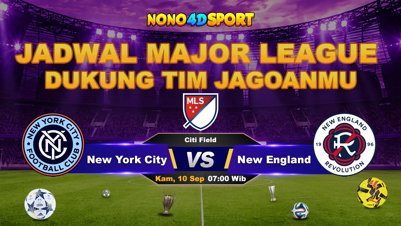 Prediksi Skor New York City vs New England